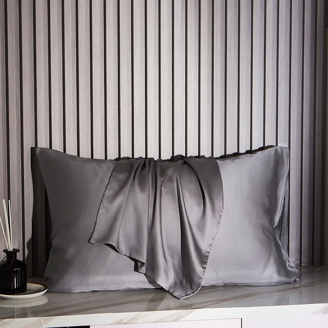 Funda de almohada de seda de morera 100% Natural, funda de almohada de seda auténtica para proteger la piel del cabello, cualquier tamaño, funda de almohada personalizada para ropa de cama Tan Jianjun unisex