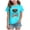 Sky Blue, variant on UngA Vintage 250 Years American 1776-2026 250th Birthday USA Boy Girl Shirt (5-6 Years,Blue)