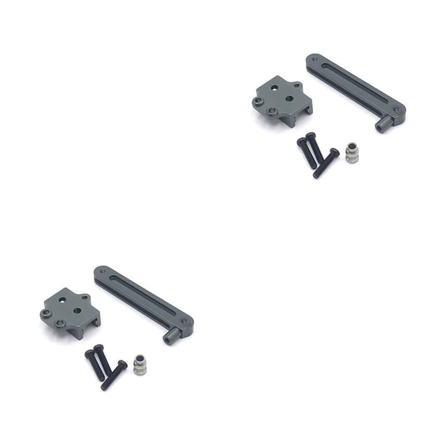 Vogacara 1 Juego de piezas de control remoto, componentes de dirección, Kits de vehículos todoterreno Multicolor de Metal, reemplazo para 12428 12423, Type2 NO2 Vogacara CBP202837