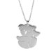 thumbnail image 1 of Collar con colgante de oso Koala para mamá y niño Koala, colgante de Animal encantador de acero inoxidable, cadena de clavícula plateada para mujeres y niñas, regalos JFHHH pequeña, 1 of 1