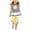 XZ13 Yellow toddler boy clothes sets, variant on Teen Outfits Summer Teen Outfits for Girls 14-16 Trendy Girls Active Outfit Set, Short Sleeve Elastic Waist Plaid T-Shirts and Shorts Sets