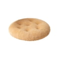 thumbnail image 2 of 15.75 inch Plush Round Chair Cushion Soft Fuzzy Plush Chair Pads Washable Stool Cushion for Indoor Dining Room and Kitchen Chairs, 2 of 7