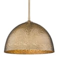 thumbnail image 5 of Golden Lighting Shepard 1-light Pendant in Modern Brass and Modern Brass shade, 5 of 7