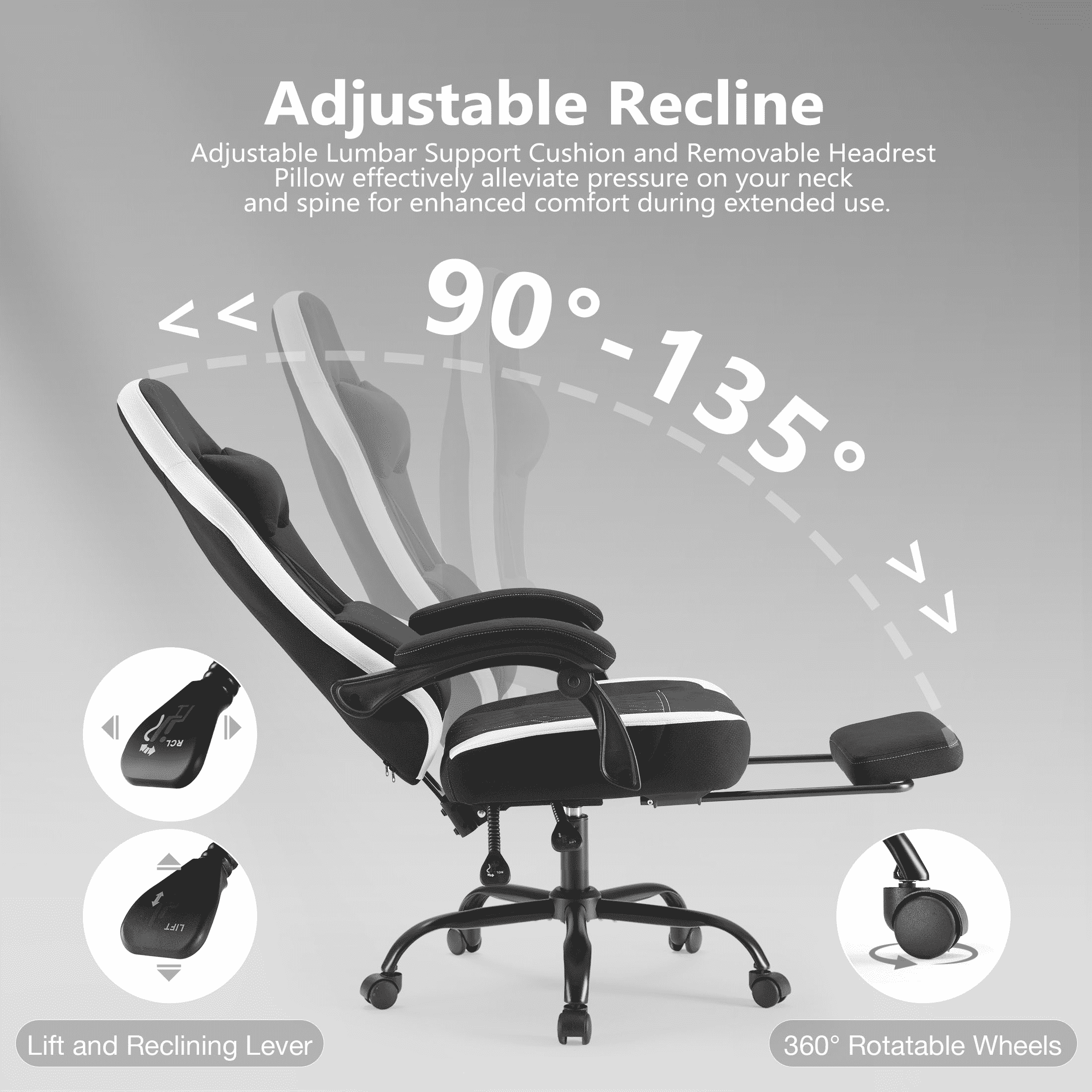 MAYEERTY Leather Conference Room Chairs, Padded Arms Reception Chairs, Comfortable Office Guest Chairs