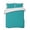 Teal, variant on Quilts Queen Size, Pure Teal Green Soft Comforter Bedding Set for Bed, Simple Solid Color Lightweight Quilted Bedspread with Pillow Cover(2 Pieces) for All Season, 90x96 Inch