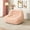 Pink, variant on 38" Bean Bag Sofa, Lounge Chair, Mini Couch With Corduroy Fabric Ergonomic Support Vacuum Packed For Living Room Dorm, Blue