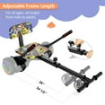 thumbnail image 5 of CBD Hoverboard Seat Attachment Go Kart, Hover Kart Accessories for Adults Kids Fits Hover Board 6.5"/8"/10", Graffiti, 5 of 7