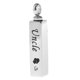 thumbnail image 4 of 2x Rectángulo Funeral Cremación Memorial Colgante Cineraria Cineraria Cineraria Cenizas Familia Joyería DIY Yuyangstore Colgante de cremación conmemorativa, 4 of 8