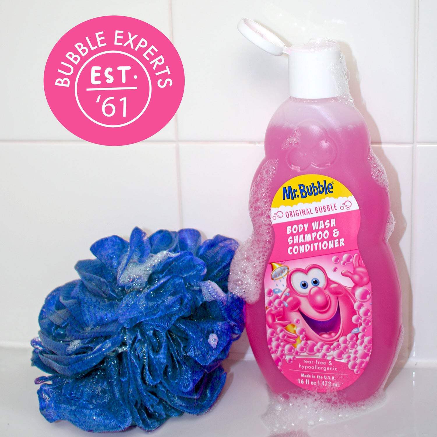 Mr. Bubble Original 3-in-1 Body Wash, Shampoo & Conditioner, 16 oz photo 7