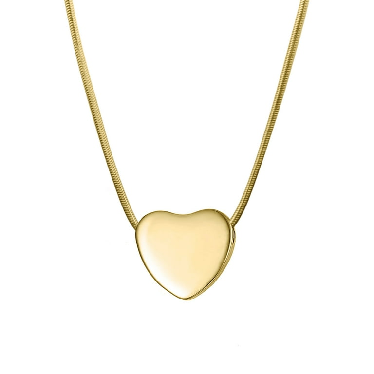 Gold 2024 memorial necklace