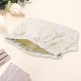 thumbnail image 2 of Bolsas de cosméticos de cierre a presión de bordado grande para mujeres de Unique Bargains de 1 pieza para actividades al aire libre en lienzo beige, 2 of 3