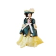 thumbnail image 4 of Figura de dama en miniatura a escala 1:12, coleccionable, decoración, muñeca de dama realista. Verde, 4 of 9
