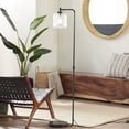 thumbnail image 3 of DecMode Black Metal Traditional Floor Lamp 61", 3 of 8