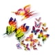 thumbnail image 1 of Fiudx Pegatinas de Pared de Mariposas Diy, Juego de Decoración Del Hogar, Material de Pvc, Fácil Aplicación En Paredes, Puertas y Más, Varios Tamaños de 6 Cm a 12 Cm, Perfecto para Navidad, Bodas, Cu, 1 of 1