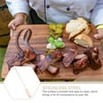 thumbnail image 3 of 2 Pcs Brochettes en Acier Inoxydable Style Long pour Viande (Couleur Assortie), 3 of 7