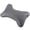 Gray, variant on Nieyigj Soft Auto Car Seat Headrest Pillow Breathable Head Neck Support Cushion Pad 9.84 inches / 25 cm Premium Artificial Leather Silk Floss Interior Accessory For Driving Comfort (Brown)