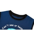 thumbnail image 2 of Beezizac Boys Summer Pajama Set, 3-Piece Fun VR Controller PJs‌ - Short Sleeves, Tank Top & Shorts Soft Sleepwear Size 12, 2 of 7