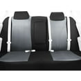 thumbnail image 2 of CalTrend Rear 40/60 Split Bench Carbon Fiber Seat Covers for 2017-2018 Nissan Titan XD - NS281-08FA Light Grey Insert and Trim, 2 of 3
