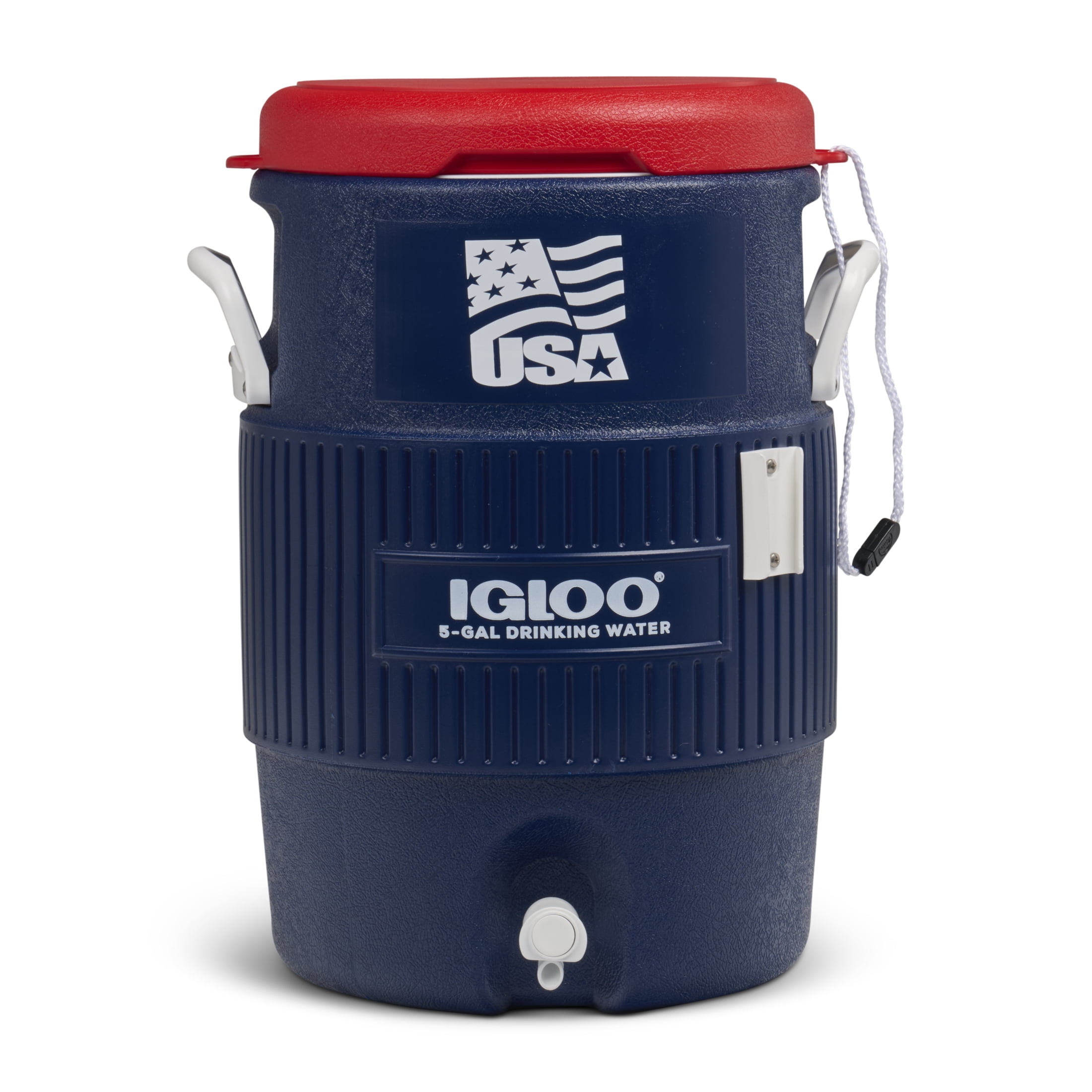 Igloo 5 Gallon Heavy-Duty beverage Jug, Red White and Blue