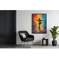thumbnail image 2 of Dance Wall Art Dancing On Street Dancing Posters Oil Painting For Wall Decoration, 2 of 7