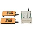 thumbnail image 4 of Receptor de Transmisor de Radio, Controlador Inalámbrico de 6 Canales DC12V Señal Estable Multifuncional 433MHz Con Relé Para Equipos de Elevación, 4 of 7