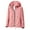 Pink, variant on Lovskoo Women's Rain Jacket Hooded Sport Casual Waterproof Windbreaker Outdoor Thin Charge Coat Sports Hiking Clothes Coat Purple