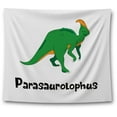 thumbnail image 1 of Awkward Styles Nursery Tapestry Wall Hanging Parasaurolophus Home Decor, 1 of 2