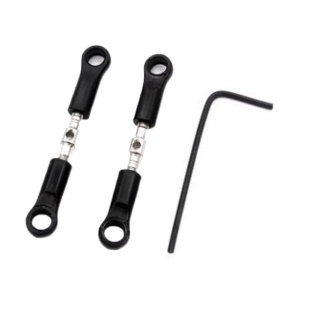 Dosaele 2 Pcs Tige de Direction RC Accessoire Robuste pour 16101 16102 16103 1/16