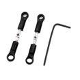 thumbnail image 1 of SUTENGDA 2 Pieces RC Car Steering Tie Rod Sturdy Accessory for 16101 16102 16103 1/16, 1 of 9