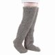 thumbnail image 4 of Over Knee High Fuzzy Long Socks Plush Slipper Stockings Leg Warmers Winter Home Sleeping Socks, 4 of 4