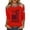 Red #172, variant on KDDYLITQ Womens United States 250th Anniversary Shirts July 4th Red White and Blue 3/4 Sleeve Tees Independence 250th Birthday Fourth Of July T-Shirts Usa Flag 2026 Crew Neck Tops Red S