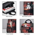 thumbnail image 3 of Honeii Lone Rider Under Red Sky Print Lightweight Backpacks,Carry on Backpack,Durable Backpack for School, Work & Travel, 3 of 7