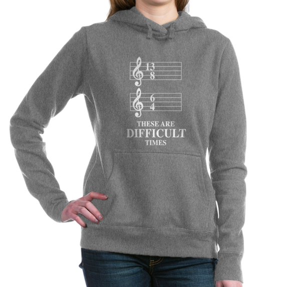 CafePress - 13/8 6/4 These Are Difficult Times Sweatshirt - Pullover Hoodie, Classic & Comfortable Hooded Sweatshirt