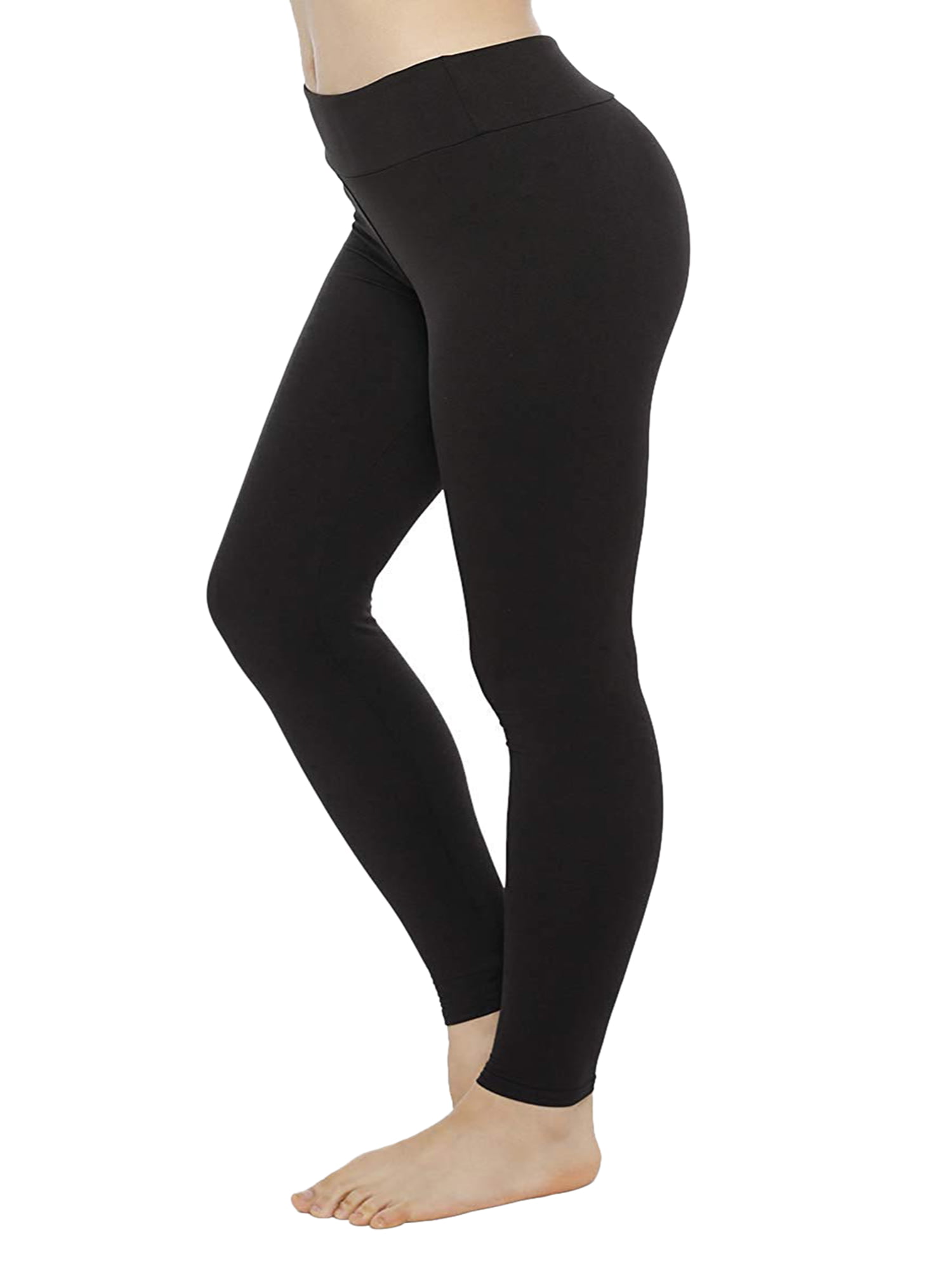 Womens High Waisted Butter Soft Leggings Yoga Tights With Pockets ...