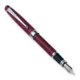 thumbnail image 2 of Charles Hubert Red Marbleized Finish with Chrome Accents Fountain Pen QGL3233, 2 of 2