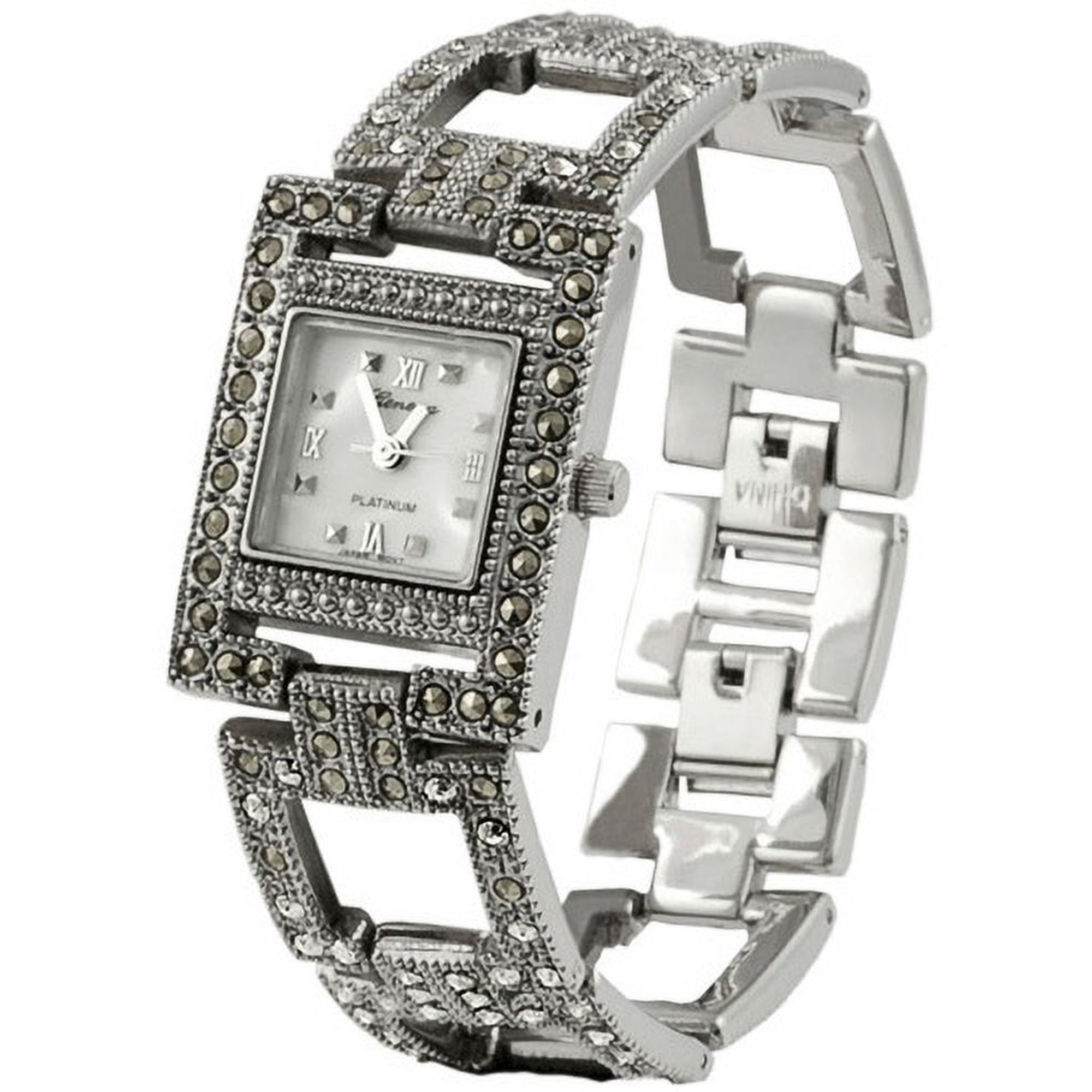 Brinley Co. Women's Marcasite Antique Watch