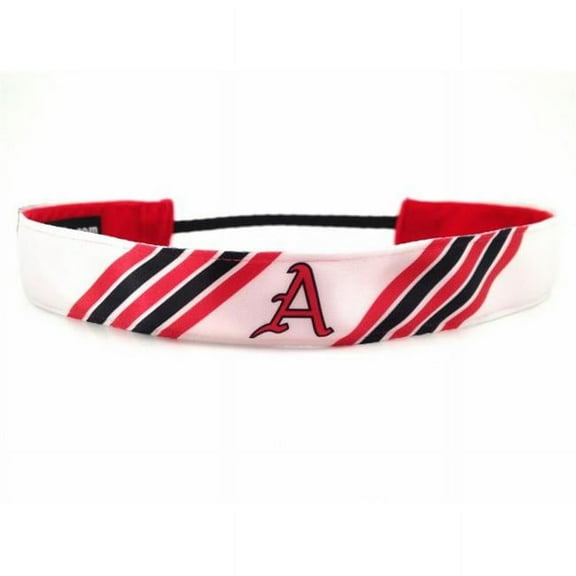 One Up Bands 1429 NCAA Arkansas Stripes Headband - Pack of 2