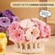 thumbnail image 2 of Handmade DIY Lily of the Valley Coasters, 3D Flower Crochet Coaster Crochet Kit, 2 of 5