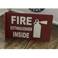 thumbnail image 3 of FIRE Extinguisher Inside Projection Sign-FIRE Extinguisher Inside Sign (RED, Aluminium, 7X10, 90D Sign)-ESPECTADORA LINE (ref-2201), 3 of 5