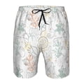 thumbnail image 4 of Wukai Sea Animals Print Beach Trunks with Compression Liner Swimsuit Quick Dry Beach Sports Shorts with Pocket-X-Large, 4 of 8