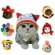 thumbnail image 2 of Sombrero para mascota, lindo disfraz de perro osito de peluche, gorro de girasol para mascota, peluca, sombrero de gato para Halloween, 2 of 6