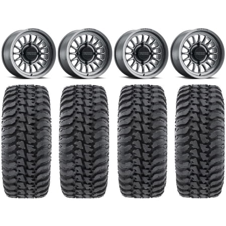 Method 411 15 Ti (4+3) Wheels 32 Regulator Tires Polaris RZR XP 1000 / PRO XP / Ranger XP 900/1000