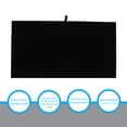 thumbnail image 2 of SSWBasics Large Black Velvet Jewelry Display Tray - Rectangular Velvet Tray Pad/Tray Liners  14-1/4"L x 7-1/2"W  Set of 3, 2 of 7