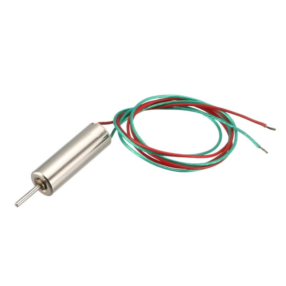 5PCS DC 3.7V 63000RPM 18cm Wire Coreless Magnetic Motor for RC Helicopter Model
