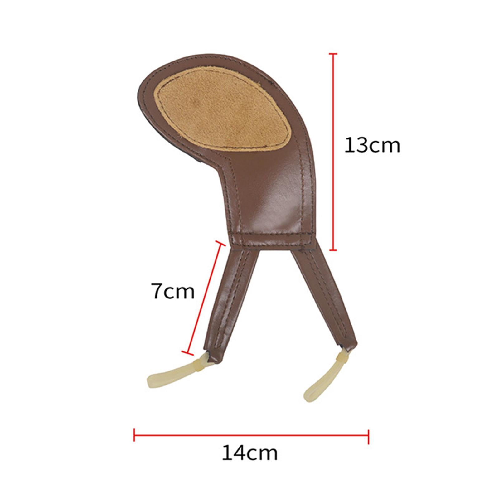 LeeQinersw 1/4 - 1/2 Violin Shoulder Rest Chinrest Support Violin Tool Comfortable Chinrest Brown
