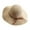 Beige, variant on Wide Brim Straw Sun Hat for Women, Foldable Beach Hat with Bow, UV Protection Summer Outdoor Travel Cap