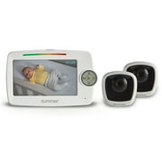 Summer Infant LookOut Duo 5.0 Inch Color Video Monitor with No-Hole PrestoMount