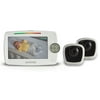 Summer Infant LookOut Duo 5.0 Inch Color Video Monitor with No-Hole PrestoMount