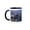 Black/White, variant on 3drose, Dusk on Bell Harbor in Seattle, Washington - Us48 Rdu0008 - Richard Duval, 15oz Mug