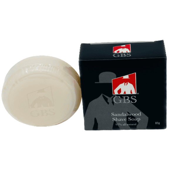 G.B.S Sandalwood Shaving Soap, For Sensitive Skin Men- 3 Oz Pack of 1
